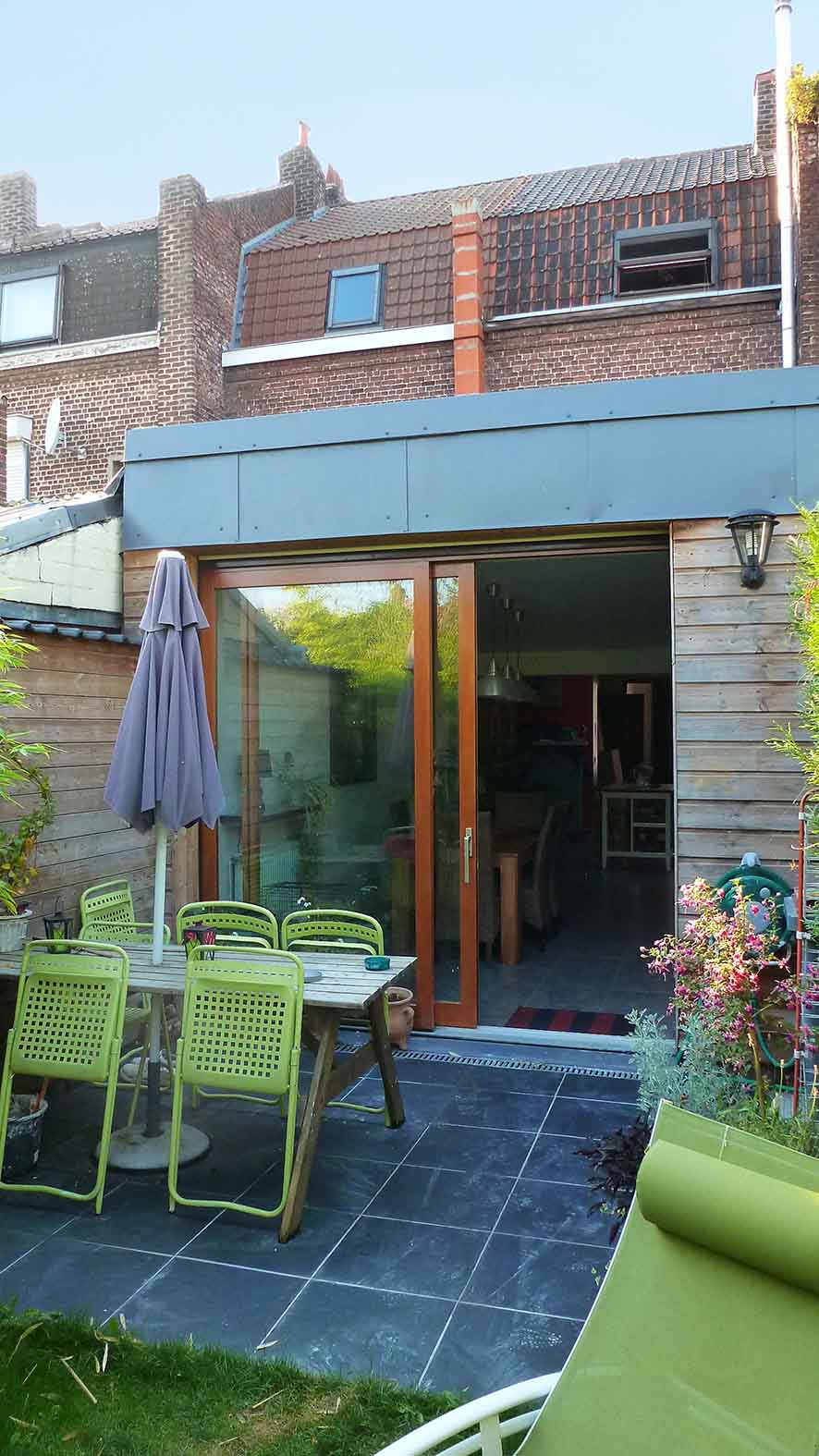 Agencement terrasse extension Lille